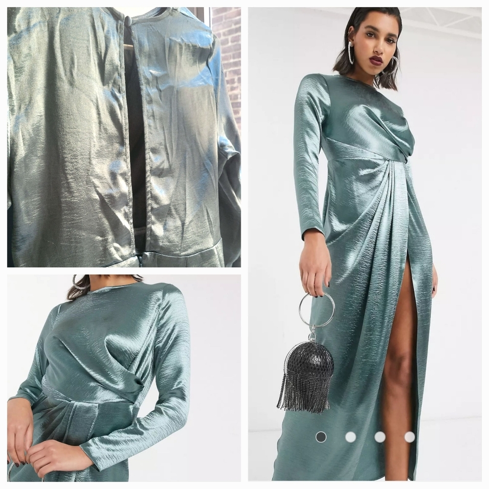 Asos green dress